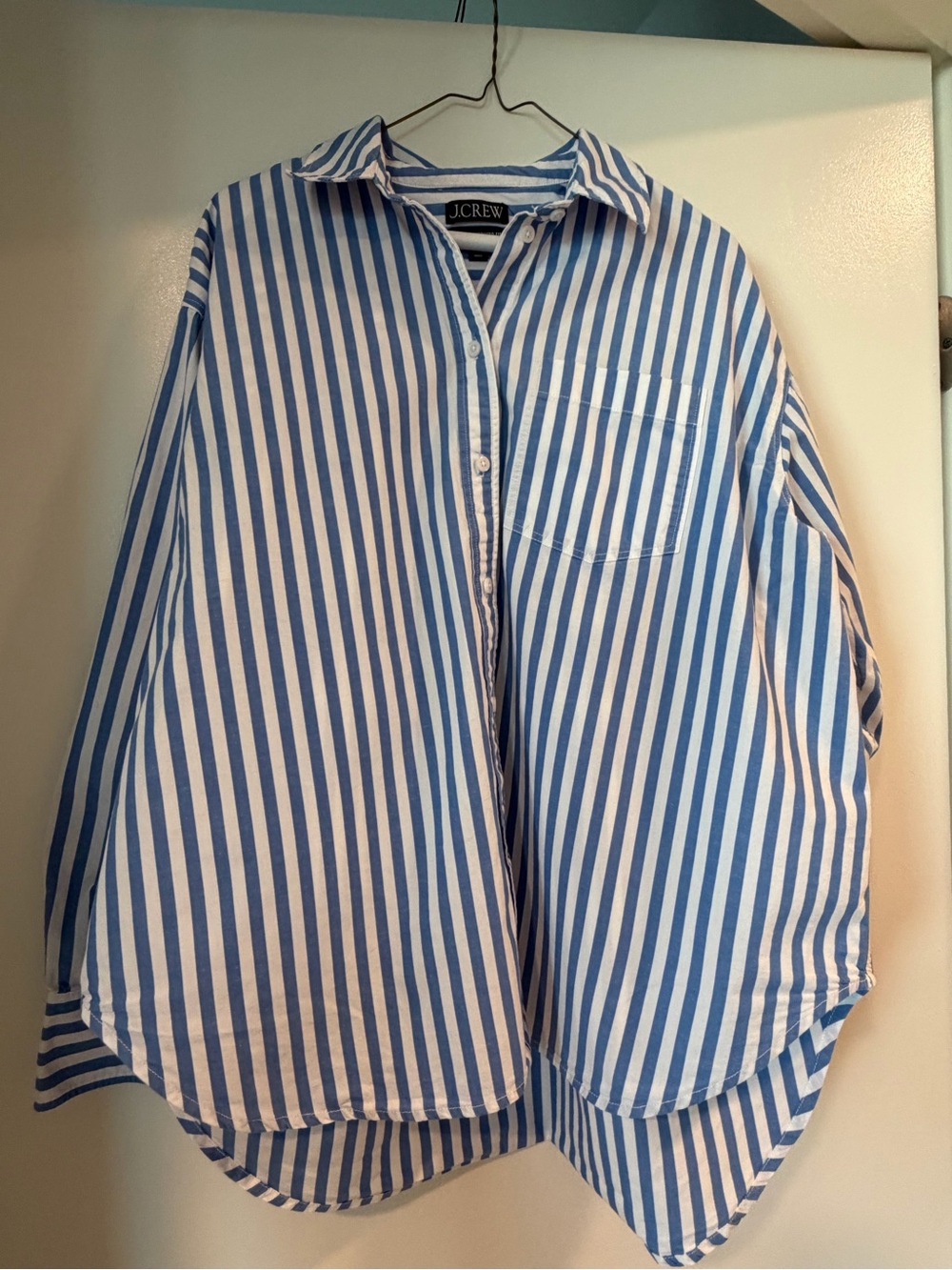 J Crew Striped Etienne Button Up